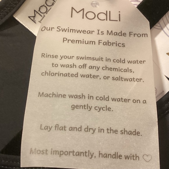 NWT ModLi Women’s Swim Tunic with Sun Protection, Size XL - Picture 4 of 9